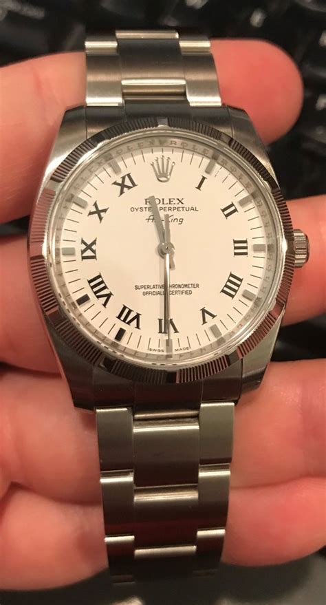 Rolex Air King 114210 Stainless steel White 2011 United States